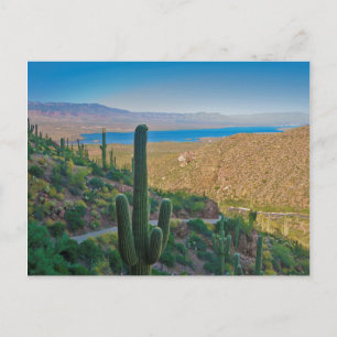 VS, Arizona. Uitzicht vanuit de ingang van Tonto Briefkaart