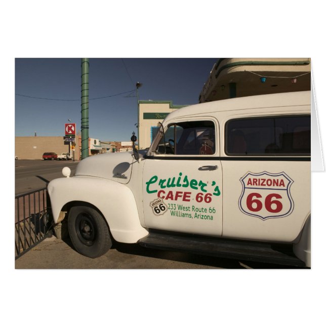 VS, Arizona, Williams: Cruisers Cafe 66 Oud (Voorkant Horizontaal)