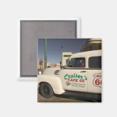 VS, Arizona, Williams: Cruisers Cafe 66 Oud Magneet (Voorkant / Achterkant)