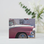 VS, Arizona, Williams. Rt. 66 Stad, jaren '50 Briefkaart (Staand voorkant)