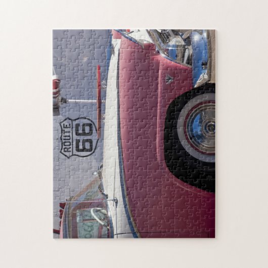 VS, Arizona, Williams. Rt. 66 Stad, jaren '50 Legpuzzel (Verticaal)