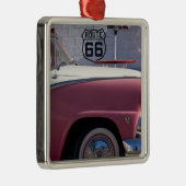 VS, Arizona, Williams. Rt. 66 Stad, jaren '50 Metalen Ornament (Rechts)