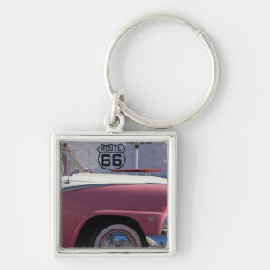 VS, Arizona, Williams. Rt. 66 Stad, jaren '50 Sleutelhanger