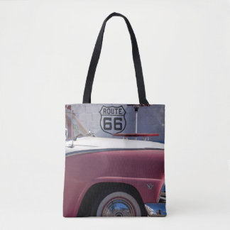 VS, Arizona, Williams. Rt. 66 Stad, jaren '50 Tote Bag