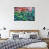 VS, Arizona. Woestijnflora Canvas Afdruk (Insitu (Slaapkamer))