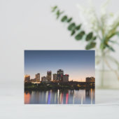 VS, Arkansas, Little Rock, City Skyline Briefkaart (Staand voorkant)