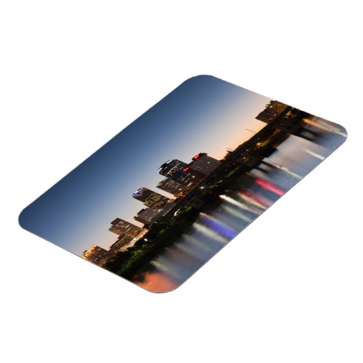 VS, Arkansas, Little Rock, City Skyline Magneet (Linkerzijde)