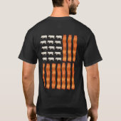 VS Bacon Flag Pig  T-shirt (Achterkant)