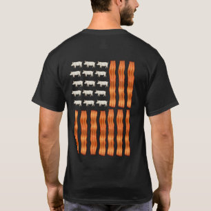 VS Bacon Flag Pig T-shirt