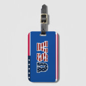 VS-Bagagelabel Bagagelabel (Voorkant (verticaal))