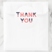 VS bedankt sticker (Tas)