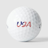 VS bedekt met US Flag css gbcnt Golfballen (Voorkant)