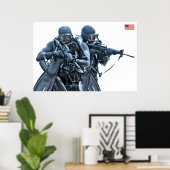 VS BESTRIJDEN PERSONEEL POSTER (Thuiskantoor)