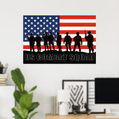 VS BESTRIJDEN PERSONEEL POSTER (Thuiskantoor)