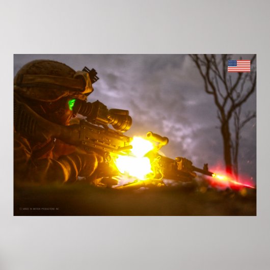 VS BESTRIJDEN PERSONEEL POSTER (Voorkant)