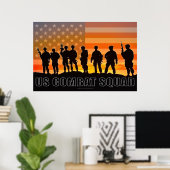 VS BESTRIJDEN PERSONEEL POSTER (Thuiskantoor)