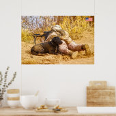 VS BESTRIJDEN PERSONEEL POSTER (Keuken)