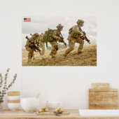 VS BESTRIJDEN PERSONEEL POSTER (Keuken)