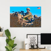 VS BESTRIJDEN PERSONEEL POSTER (Thuiskantoor)