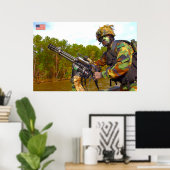 VS BESTRIJDEN PERSONEEL POSTER (Thuiskantoor)