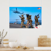 VS BESTRIJDEN PERSONEEL POSTER (Keuken)