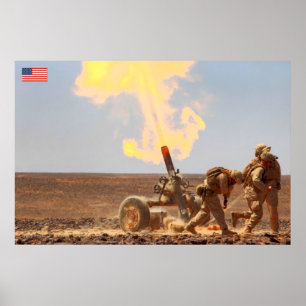 VS BESTRIJDEN PERSONEEL POSTER