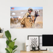 VS BESTRIJDEN VROUWEN POSTER (Thuiskantoor)