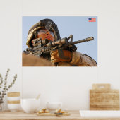 VS BESTRIJDEN VROUWEN POSTER (Keuken)