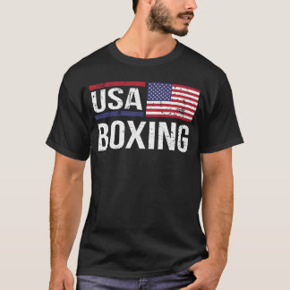 VS Boing Amerikaanse Vlag Gym Sparringtraining Ama T-shirt