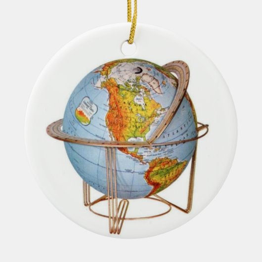 VS-bol Keramisch Ornament (Voorkant)