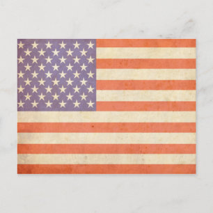 VS-Briefkaart voor de vlag Briefkaart