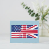 VS-BRITISH FLAG BRIEFKAART (Staand voorkant)