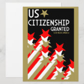 VS-burgerschap toegekend (Voorkant / Achterkant)