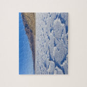 VS, CA, Death Valley NP, Zoutformaties bij Legpuzzel (Verticaal)