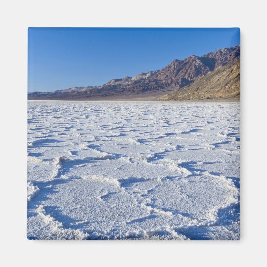 VS, CA, Death Valley NP, Zoutformaties bij Magneet (Voorkant)