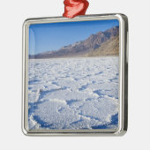VS, CA, Death Valley NP, Zoutformaties bij Metalen Ornament (Links)