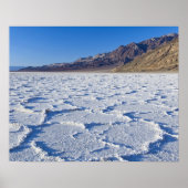VS, CA, Death Valley NP, Zoutformaties bij Poster (Voorkant)
