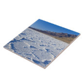 VS, CA, Death Valley NP, Zoutformaties bij Tegeltje (Zijkant)