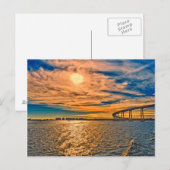 VS, CA, San Diego-Coronado Bay Bridge Briefkaart (Voorkant / Achterkant)