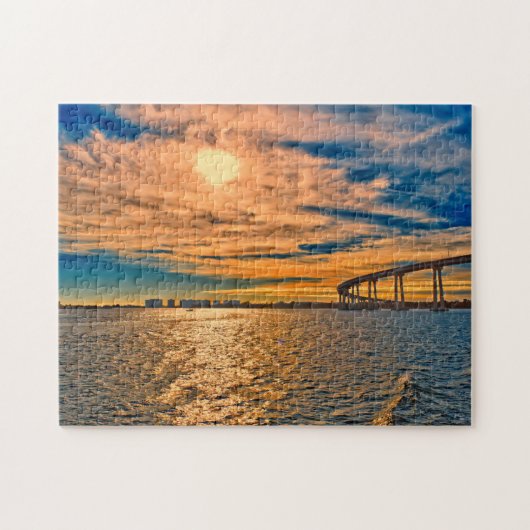 VS, CA, San Diego-Coronado Bay Bridge Legpuzzel (Horizontaal)