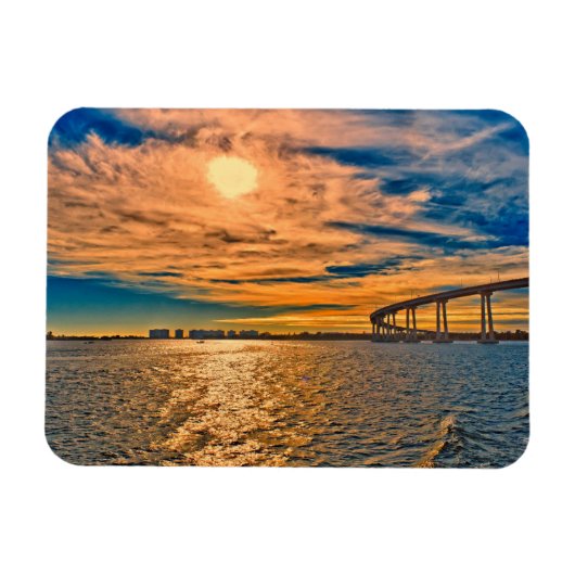 VS, CA, San Diego-Coronado Bay Bridge Magneet (Horizontaal)