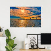 VS, CA, San Diego-Coronado Bay Bridge Poster (Thuiskantoor)