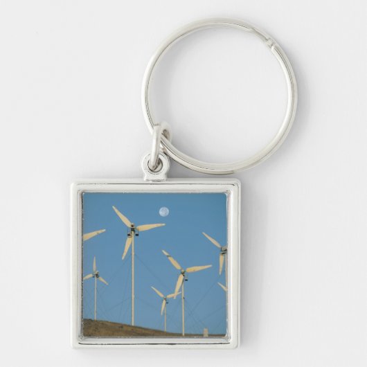 VS, Californië, Altamont Pass, windgeneratoren. Sleutelhanger (Voorkant)
