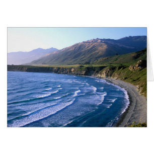 VS, Californië, Big Sur, baai langs Highway 1.