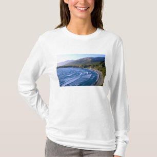 VS, Californië, Big Sur, baai langs Highway 1. T-shirt