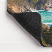 VS, Californië. Californische kust, Big Sur Muismat (Hoek)