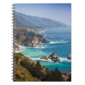 VS, Californië. Californische kust, Big Sur Notitieboek (Voorkant)