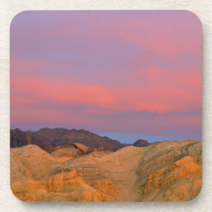 VS, Californië, Death Valley NP. Zonsondergang bie Drankjes Onderzetter