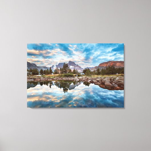 VS, Californië, Inyo National Forest 15 Canvas Afdruk (Voorkant)