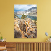 VS, Californië, Inyo National Forest. Canvas Afdruk (Insitu (Woonkamer))